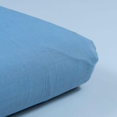 Light Blue Denim Chambrey fabric (70CM Piece)