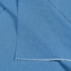 Light Blue Denim Chambrey fabric (70CM Piece)