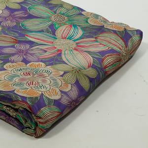 Multi Color Crepe Digital Printed Fabric