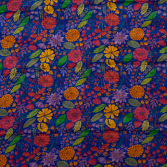 Multi Color Chiffon Digital Printed Fabric