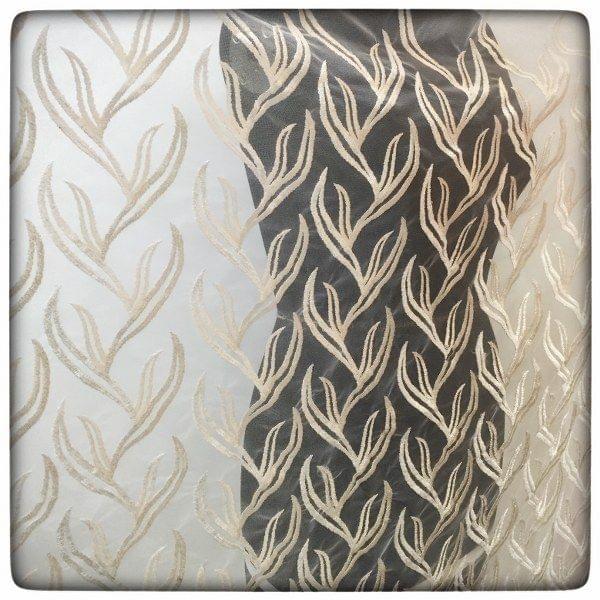 Net Embroidered Fabric