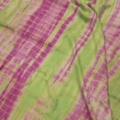 Modal Satin Shibori fabric