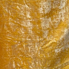 Yellow Silk Velvet fabric