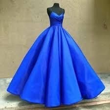 Royal Blue Color Taffeta fabric