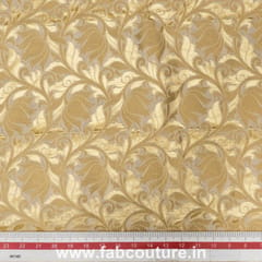 White Chanderi Jacquard