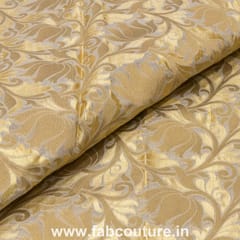 White Chanderi Jacquard