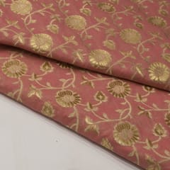 Radium Zari Jacquard(2 mtr cut piece)