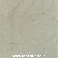 Cotton Embroidered Fabric