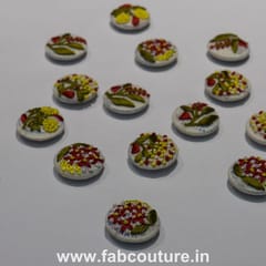 Hand Embroidered Buttons