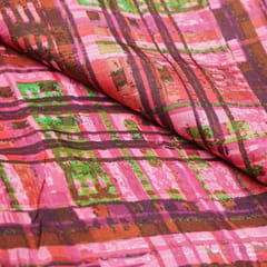 Modal Satin Check fabric