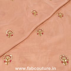 Uppada Hand Work fabric