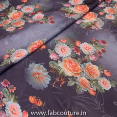 Digital Satin Printed Fabric