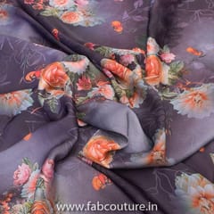 Digital Satin Printed Fabric