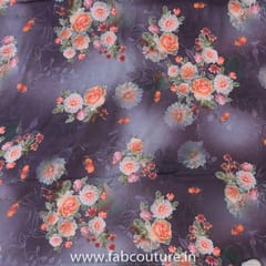 Digital Satin Printed Fabric