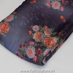 Digital Satin Printed Fabric