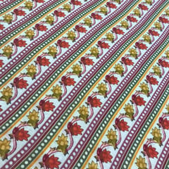 Chanderi Digital Print ( 2.3 mtr cut piece)