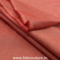 Red Color Chambrey fabric