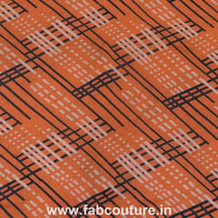 Cotton Slub Printed Fabric