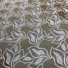 Hand Cut Sifly With Zari fabric