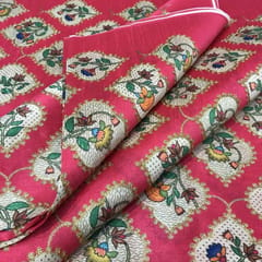 Bangalori Print Embroidered Fabric