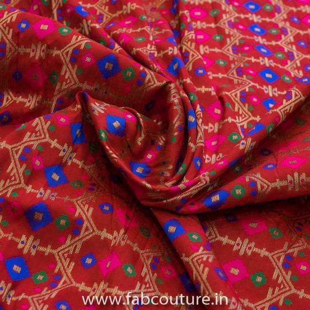 Jacquard Silk fabric