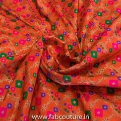 Jacquard Silk fabric