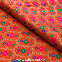 Jacquard Silk fabric