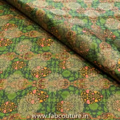 Jacquard Silk Digital Printed Fabric