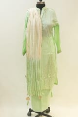 Mint Green Muslin Suit Set