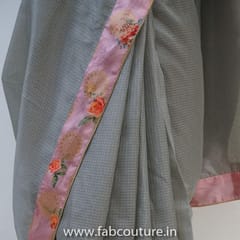 Kota Doria Saree with Border