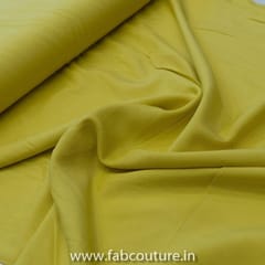 Light Mustard Butter Silk fabric