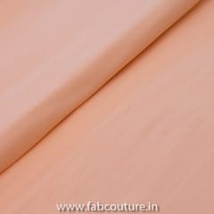 Peach Color Butter Silk fabric