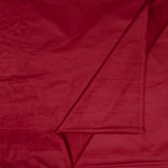 Maroon Colour Corduroy Lycra fabric