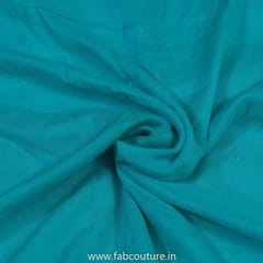 Firozi Color Viscose Muslin fabric