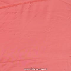 Peach Color Viscose Muslin fabric