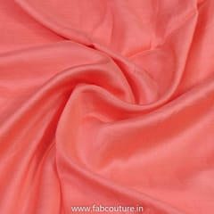 Peach Color Viscose Muslin fabric