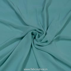 Grey Color Poly Georgette fabric