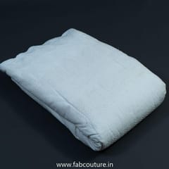 White Dyeable Cotton Embroidered Fabric