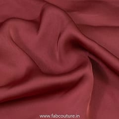 Rust Marina Satin fabric