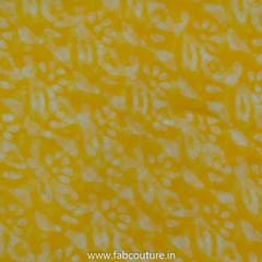 Yellow Color Chiffon Zari Border Batik Dupatta