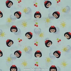 Quirky Cotton Cambric Digital Printed Fabrics