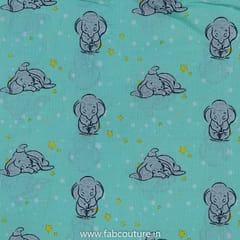 Quirky Cotton Cambric Digital Printed Fabrics