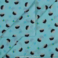 Quirky Cotton Cambric Digital Printed Fabrics