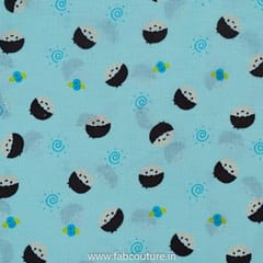 Quirky Cotton Cambric Digital Printed Fabrics