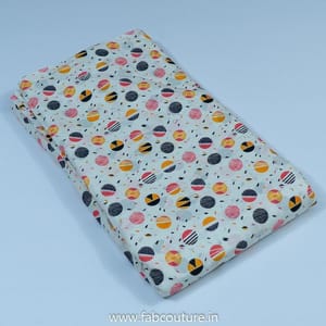 Quirky Cotton Cambric Digital Printed Fabrics