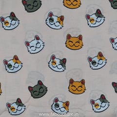 Quirky Cotton Cambric Digital Printed Fabrics