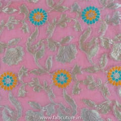 Organza Jacquard fabric