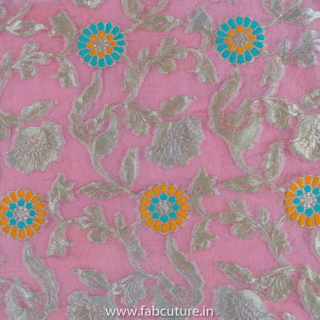 Organza Jacquard fabric