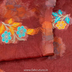 Organza Jacquard fabric