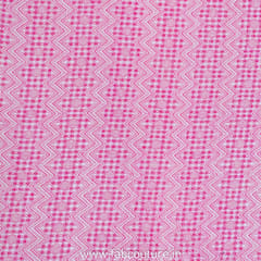 Pink Jacquard Fabric